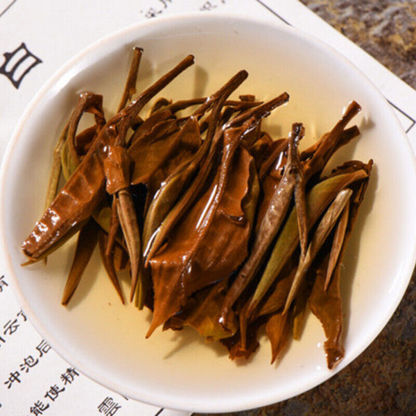 HelloYoung Green Tea Moonlight White Puerh Tea 357g Yunnan Pu'er Tea Big Bud Puerh Tea Cake
