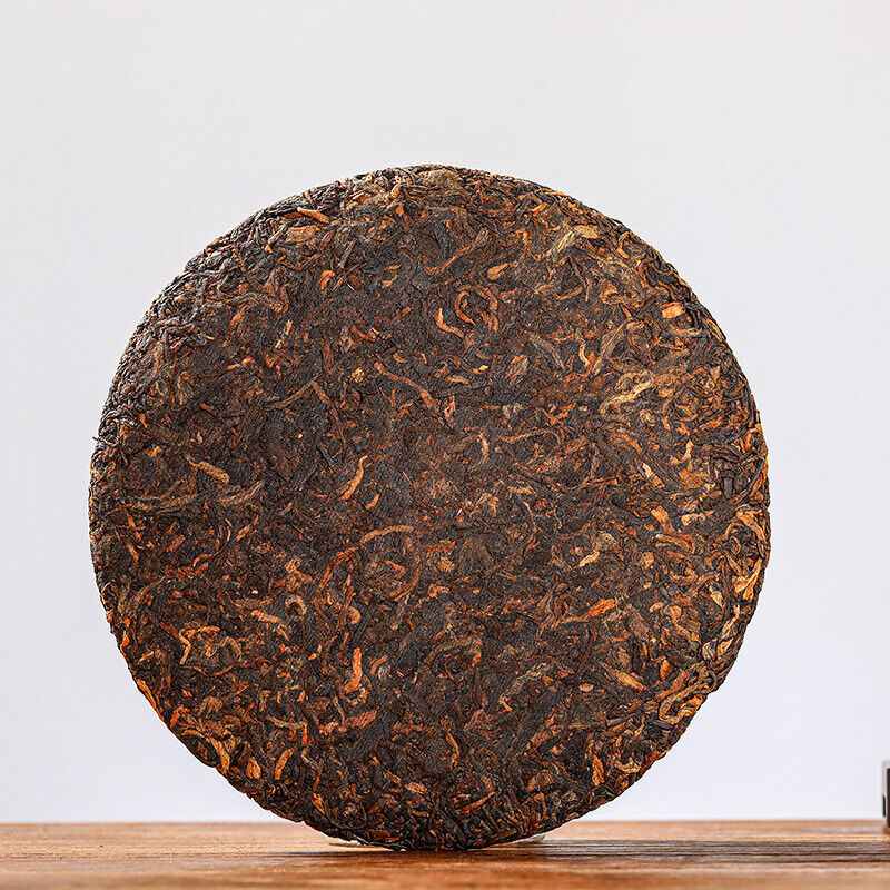 Puerh Ripe Tea Cake Sacred Tea into Tibet 357g Pu-erh Tea Cake Secondary image