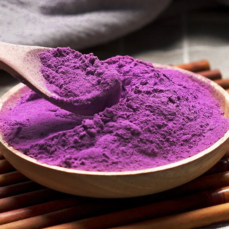 HELLOYOUNG Pure Purple Sweet Potato Powder 500G-2KG Very Purple Color Roll Dried