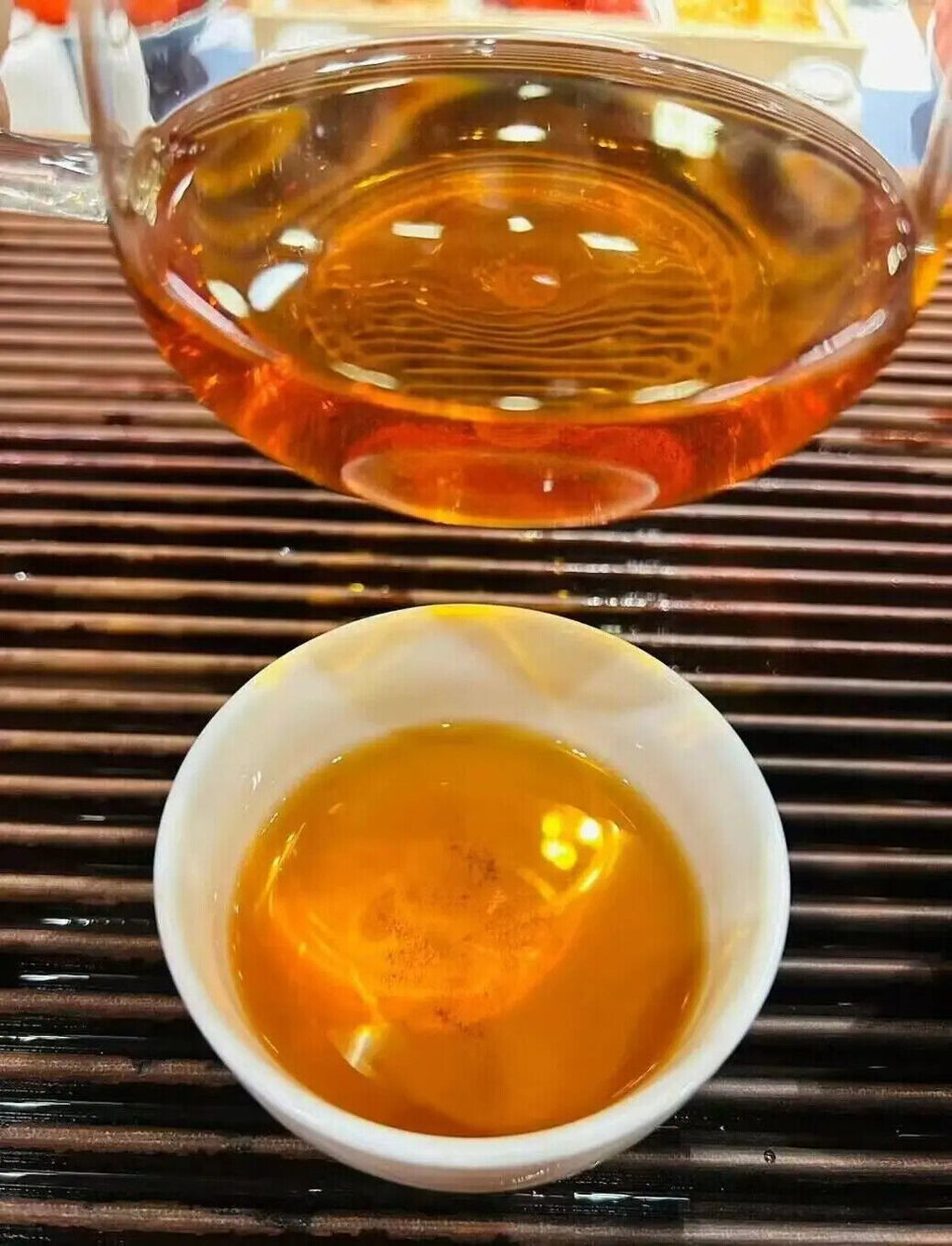 357g Old China Tea Raw Puerh Tea Yunnan Qi Zi Bing Cha Ripe Puer Tea Cake