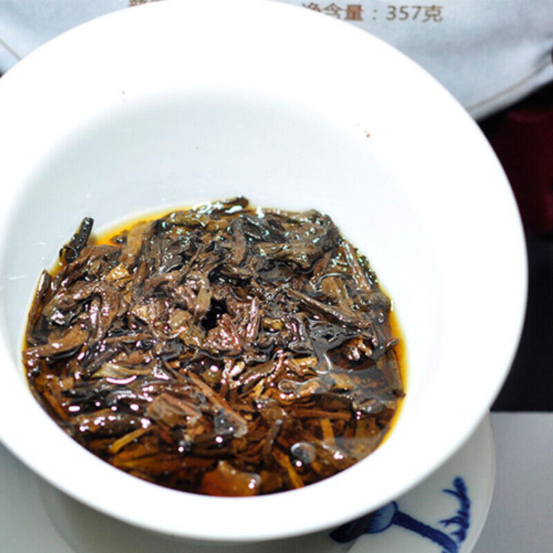 HelloYoung 357g Authentic Hu Po Chun Ripe Puer Yunnan Natural Comrade Haiwan Aged PuEr Tea