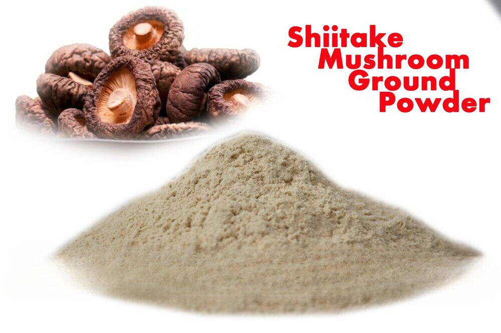 HELLOYOUNG Pure Shiitake Mushroom Powder -100% Pure,Strong Flavour Main image
