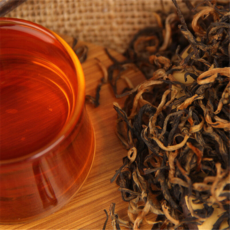 HelloYoung Spring Fragrant Flavor Chinese DianHong Golden Black Kongfu TeaRed Box Gift Tea Main image