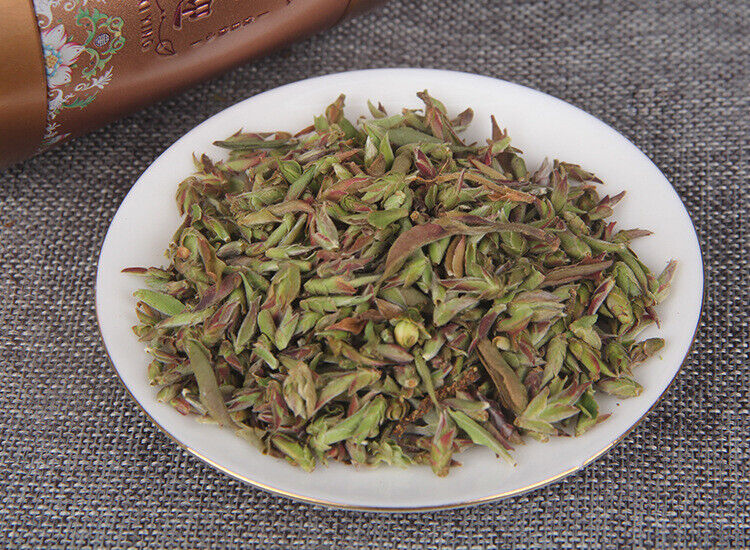 HelloYoung Wild Purple Buds Tea Yunnan Ancient Tree Purple Buds Puerh Raw Tea 500g