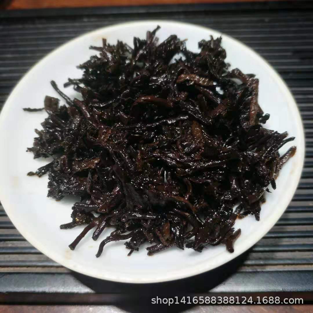HelloYoung Yunnan Pu'er Tea Ripe Tea Peacock on Cloud Seven Seed Cake 357g/17.6oz