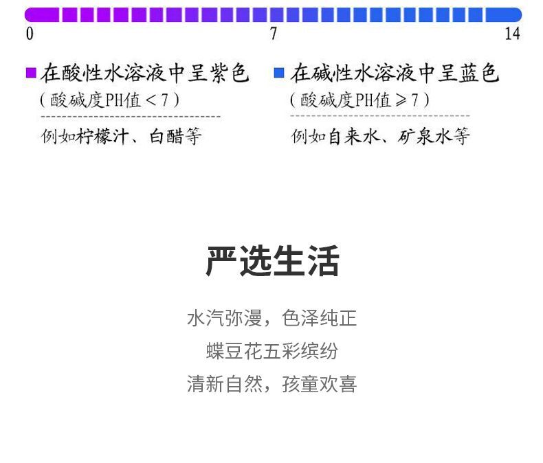 Natural Color Fruit Vegetable Powder Butterfly Bean Pollen Blue Butterfly Powder