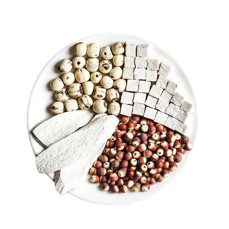 HelloYoung New Four Gods Soup Lotus Seeds Gorgonzola Yam Poria Four Gods Soup Herbs