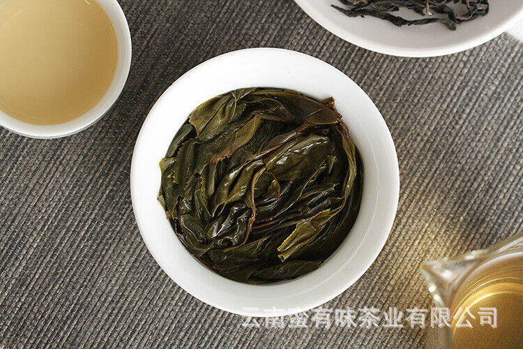 HelloYoung 500g Loose Tea Yunnan Puerh Tea Menghai Qiao Mu Raw Tea (No.1 PN) Big Tree Tea
