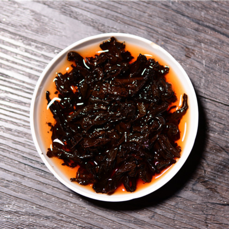 HelloYoung Seven Seed Cake Tea Ripe Tea 357g Premium Yunnan Pu'er Tea Organic