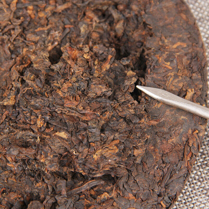 HelloYoung 357g Aged Pu'er Tea gongting Chen Yun cooked tea Premium Slimming Red Tea