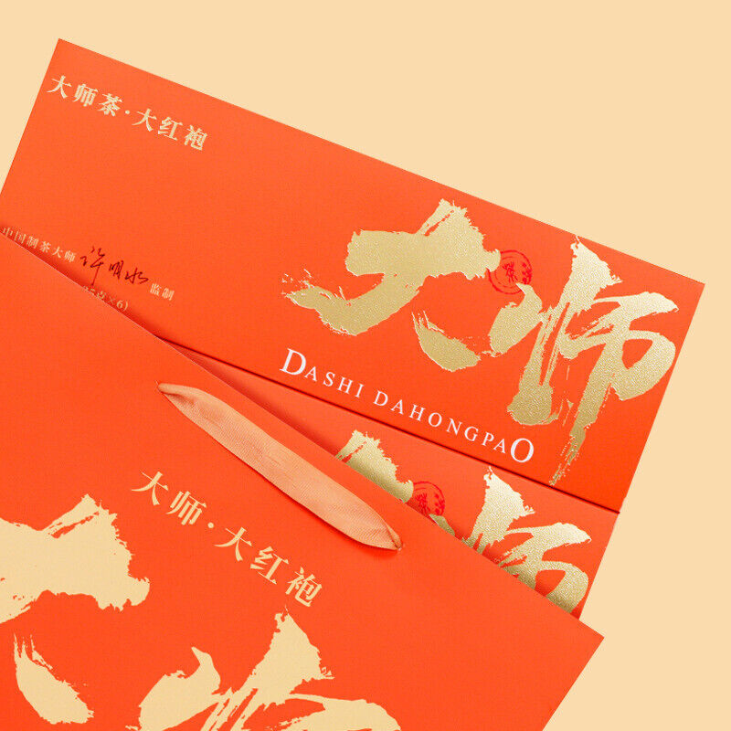 Wuyi Da Hong Pao Premium Oolong Tea Gift Box Rich Aroma for Gifting