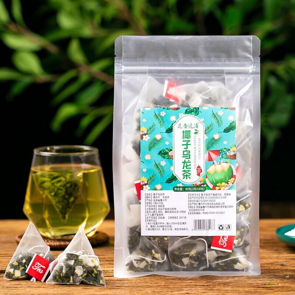 Coconut Oolong Tea Sachets Cold Brew Iced Tea Perfect for Hotels Cafes Secondary image