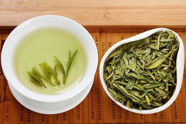 HelloYoung250g China Famous Good Quality Dragon Well Spring Longjing Green Tea for Health