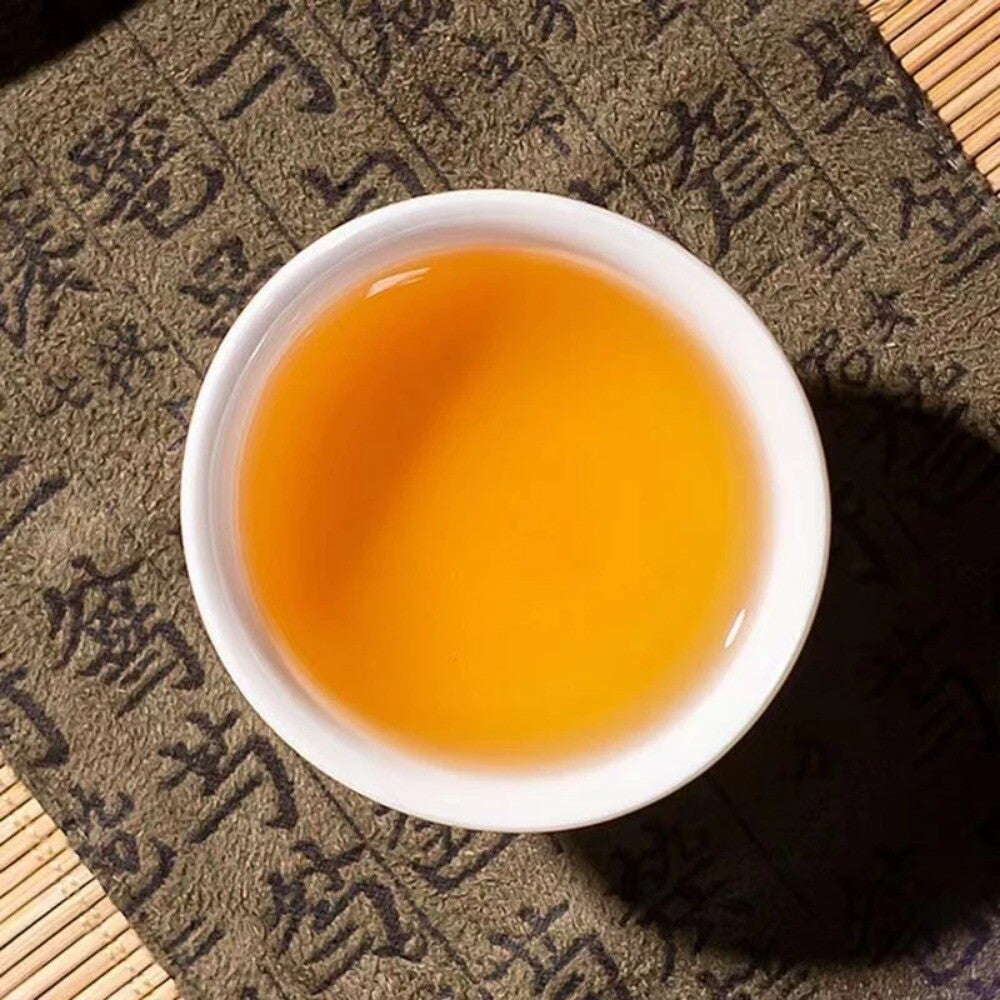 357g Yunnan Pu-erh Tea Menghai Qizi Puerh Raw Tea Cake Classical 7541 Pu'er Tea Secondary image