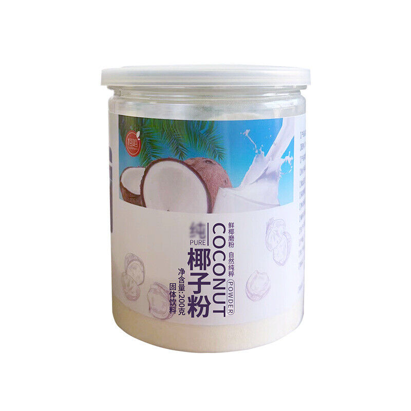 Coconut powder 200g/can Coconut juice juice summer instant granular punch juice Secondary image