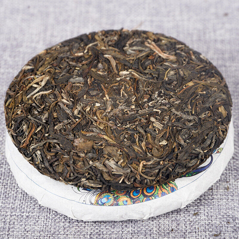 HelloYoung 200g Yunnan Tea Pu'er Raw Tea Cake 薄荷塘茶饼