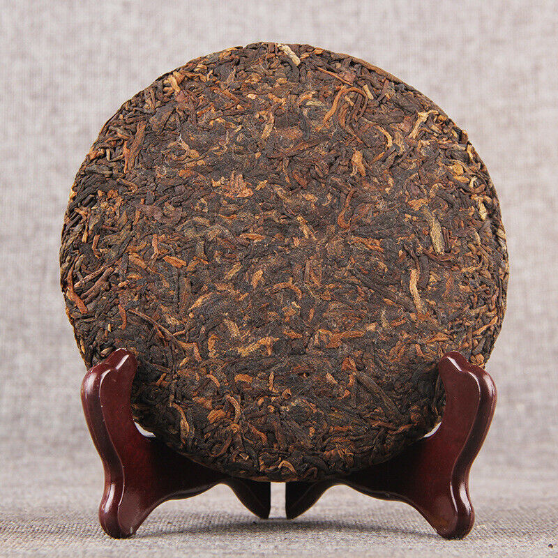 HelloYoung YunnanTop Menghai Ripe Pu'er Tea Cake Classic Tea Chinese Slimming Tea 200g Secondary image
