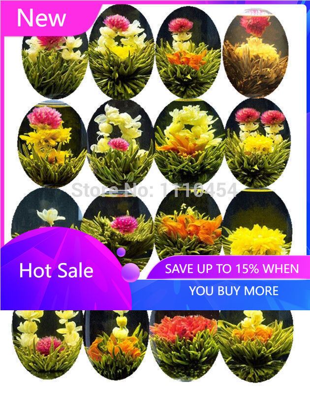 16 Kinds of Handmade Blooming Flowers Tea Herbal Tea Great Fragrant Health Food Main image