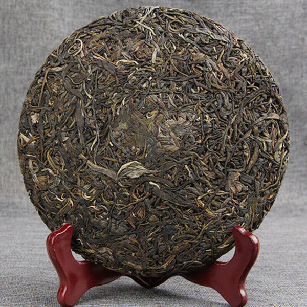 HelloYoung Collection Tea Puer Tea Cake Yunnan Menghai Qizi Ancient Tree Cha Puer Tea 357g
