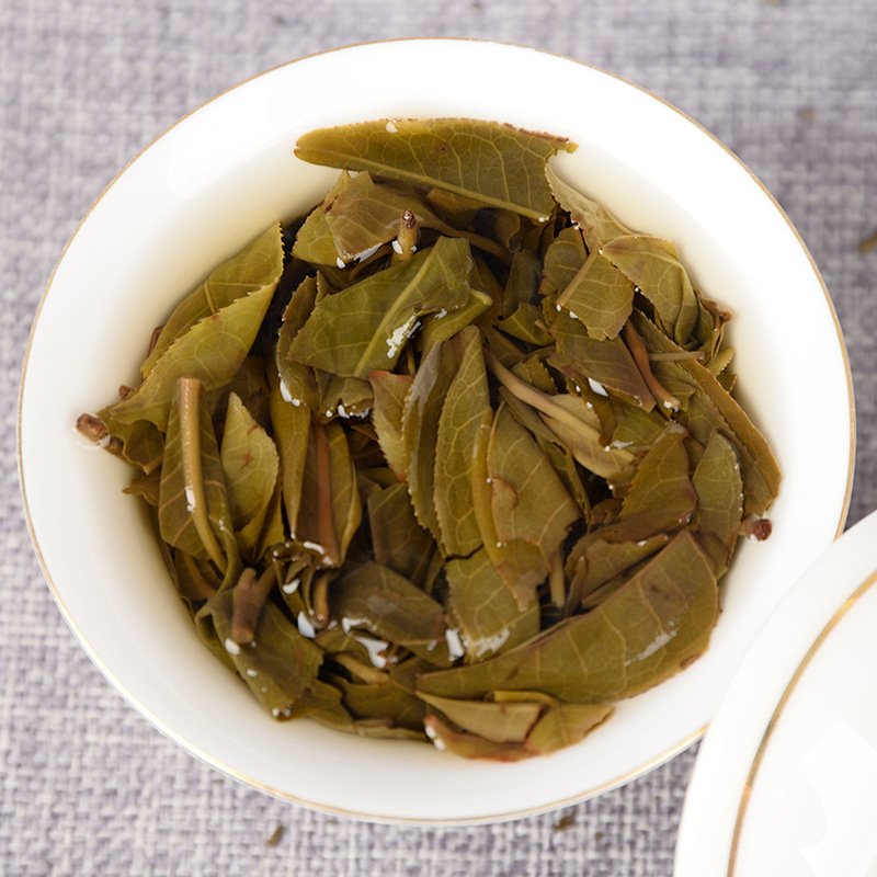 HelloYoung Tea Yunnan Tea Old Banzhang Cake Pu'er Tea Tea Health Care 357g Gift