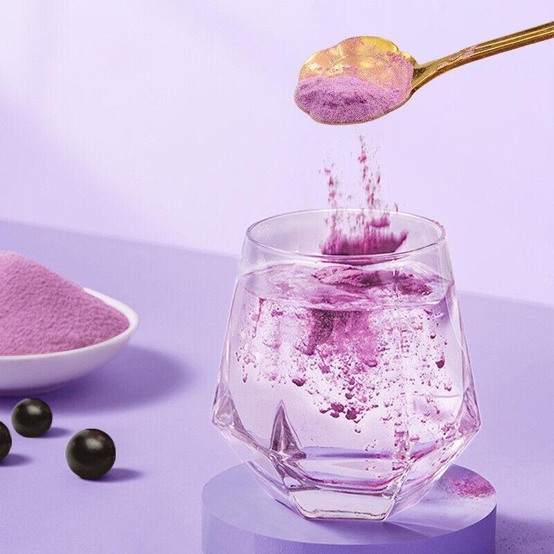 Anthocyanin dietary fiber Acai berry fruit and vegetable powder meal replacement