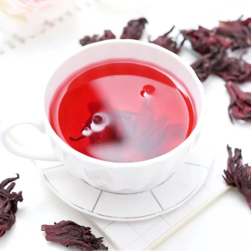 50g per Can - Comprising Dried Roselle and Rose Hips Luo Shen Hua Tea Main image