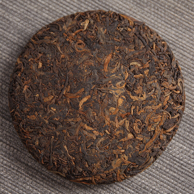 HelloYoung 100g Yunnan Raw Material Puerh Cake Tea Golden Bud Small Cake Palace Ripe Tea