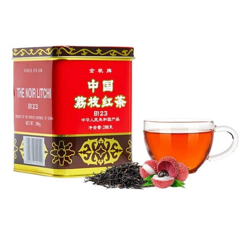 200g Classic Lychee Flavored Fruit Tea Premium Chinese Lychee Black Tea Main image