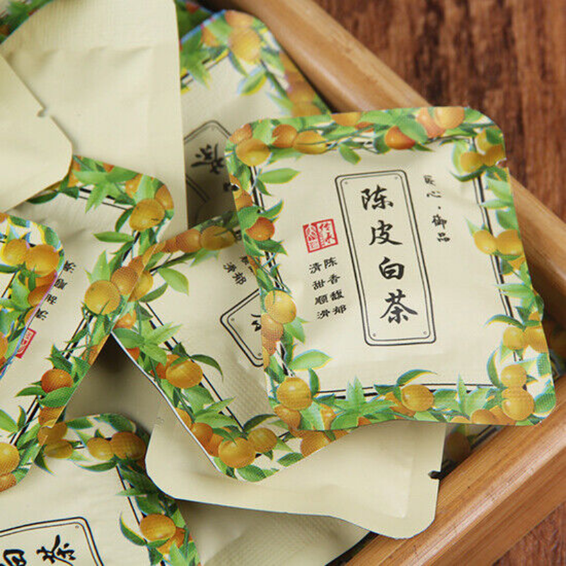 500g Top Chenpi White Tea, Old White Tea, Xinhui Thin Slices Small Tea Cake Main image