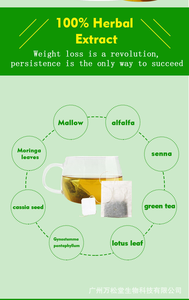 Weight Loss Tea Herbal Tea 21 Tea Bag Slimming Tea Beauty and Detox