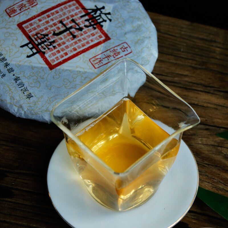 HelloYoung Plum turnip potted pond ancient tree raw tea cake cold plum aroma and deep charm
