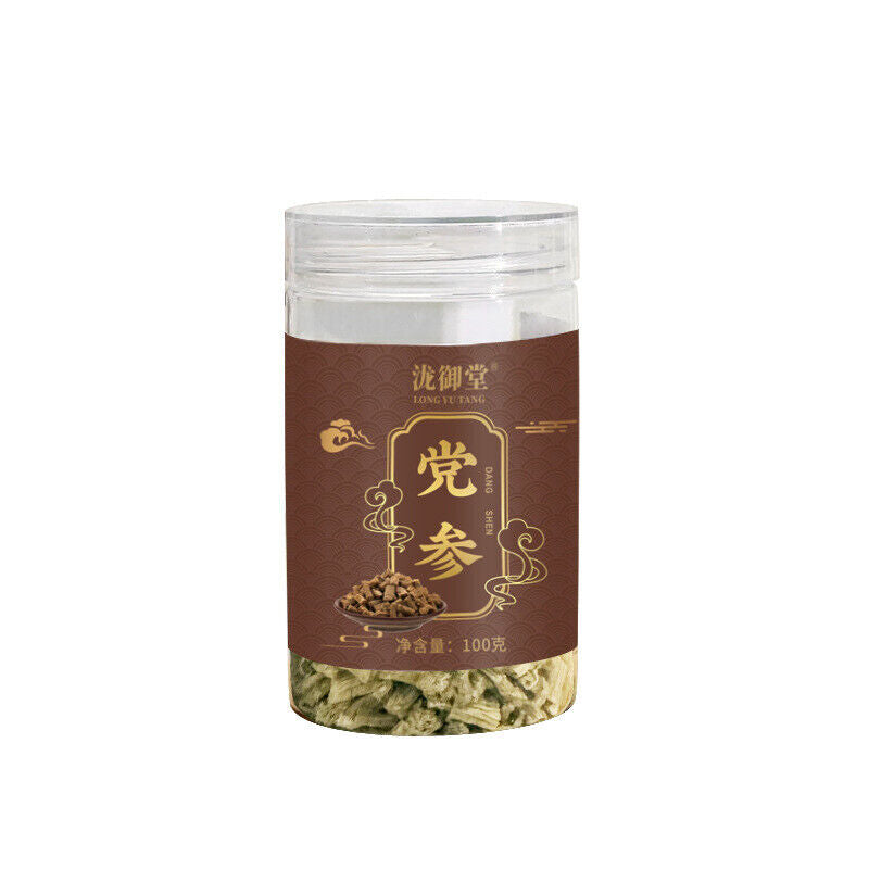 Minxian Codonopsis Slices: 100g Non-Sulfur Dried, High Quality