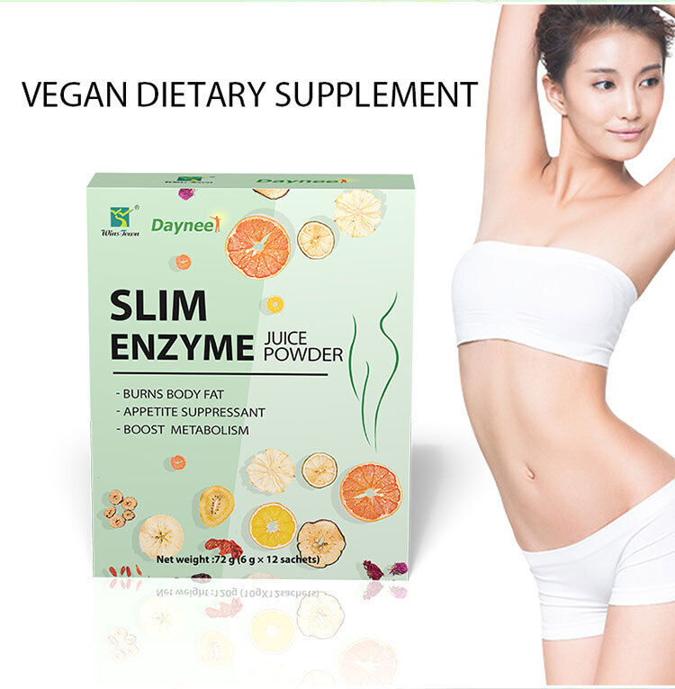 Slim Enzyme Juice Powder Fruit and Vegetable Senna Leaf 60 Tablets