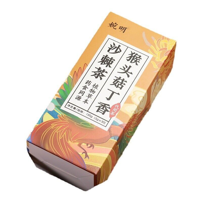 HelloYoung 150g box Wanming monkey head mushroom clove sea buckthorn tea health flower tea