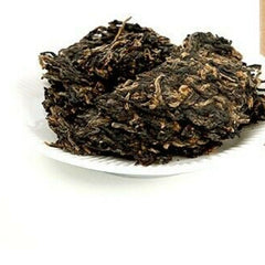HelloYoung 100g Premium Hunan Jun shan Huang Cha Pressed Nuggets China Junshan Yellow Tea