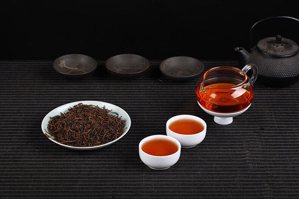 HelloYoung 500g Yunnan Pu'er Tea Menghai Spring Tea Golden Buds Ripe Tea Loose Tea