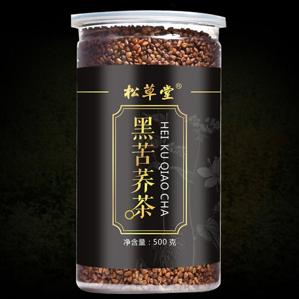 500g Premium Black Tartary Buckwheat Tea Herbal Tea Healthy Organic Hei Ku Qiao