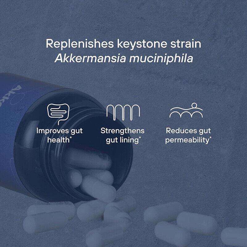 Akkermansia Muciniphila Probiotic - 30 Kapseln - Neu
