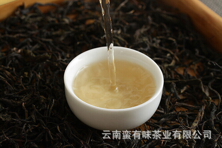 HelloYoung 500g Loose Tea Yunnan Puerh Tea Menghai Qiao Mu Raw Tea (No.1 PN) Big Tree Tea