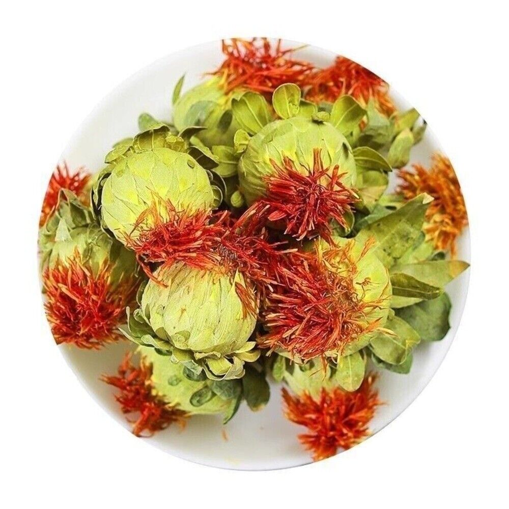 Premium Whole Safflower 250g Authentic Chinese Herbal Health Tea Main image