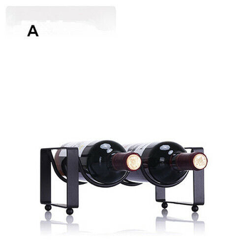 Wine Bottle Wine Cabinet Superposition Wine Rack Metal Iron Rack Display Shelf
