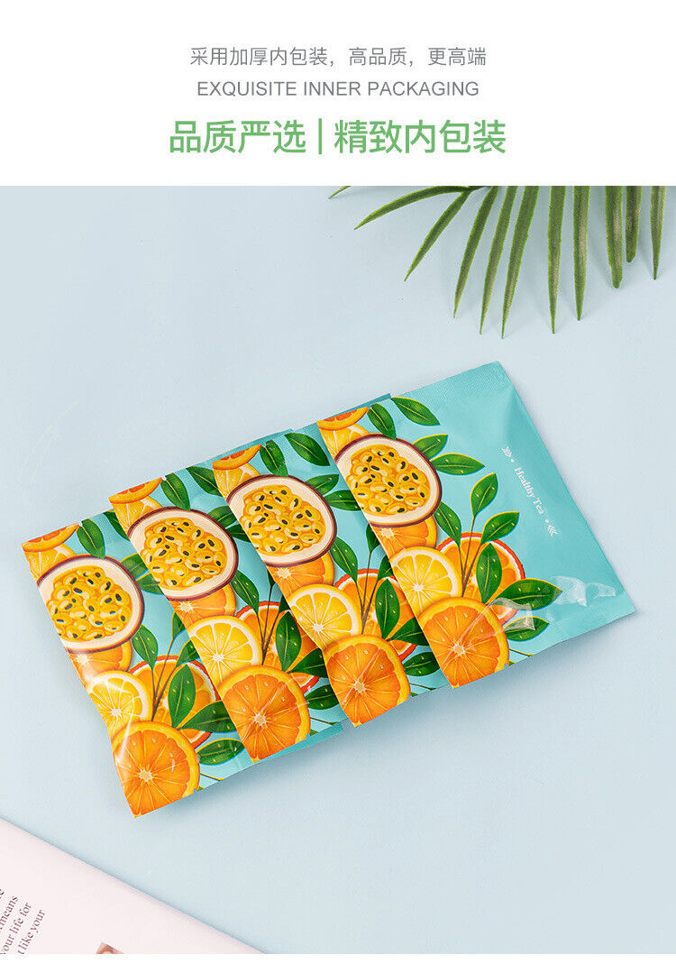 HelloYoung Freeze dried citrus, passion fruit, honey tea, lemon slices, flower fruit tea