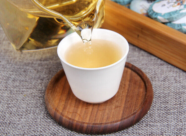 500g White Peony Thin Tea Cake Yunnan Aged White Tea Cake High Mountain