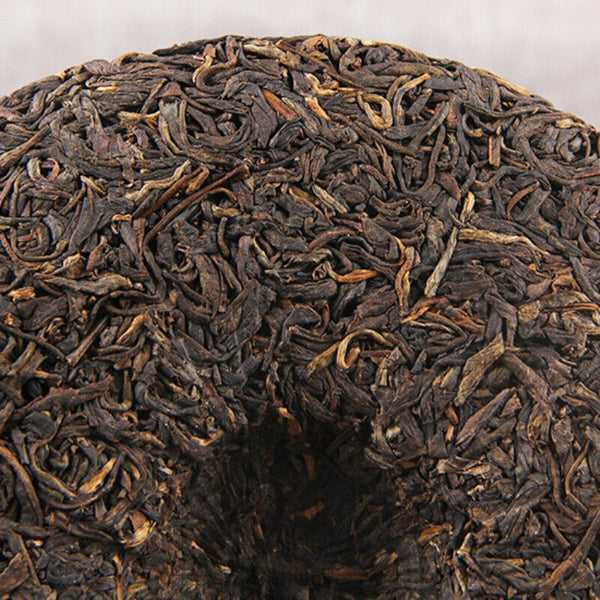 HelloYoung Yunnan Qizi Pu-erh Healthy Drink Green Tea Natural Pu'er Cha Tea Cake 357g