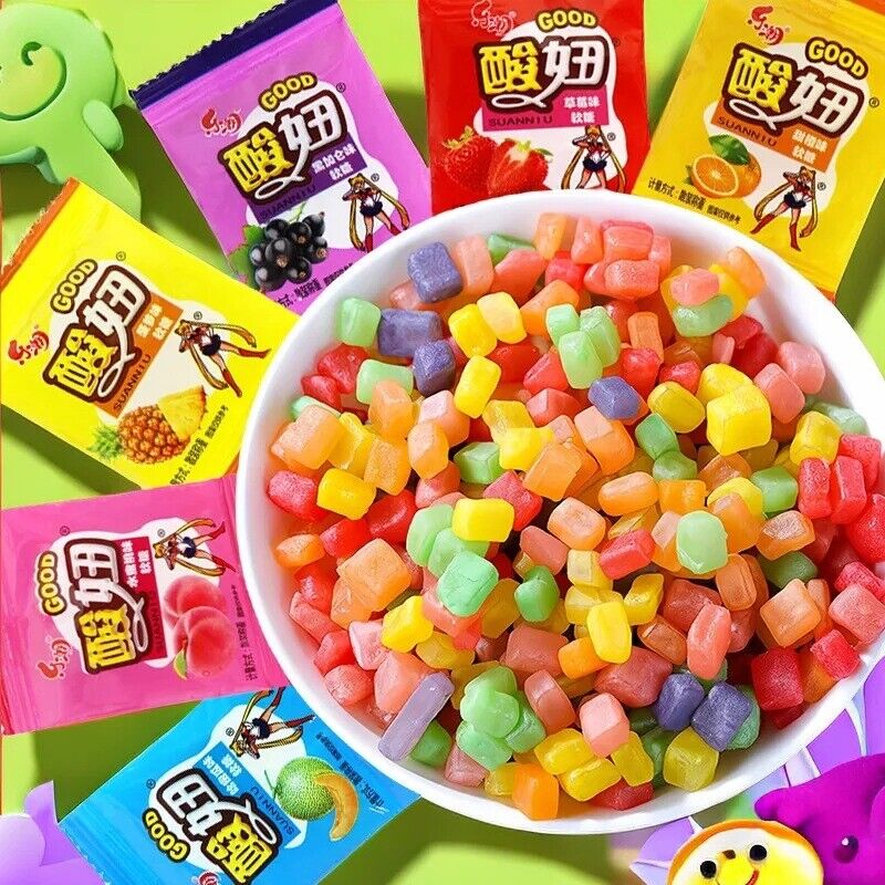 Tangy Chewy Sour Gummies: Irresistible Candy Treat