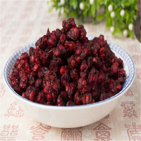HelloYoung 100g Organic Wild Dried Ecology Schisandra Authentic Chinensis Five Flavor Berry