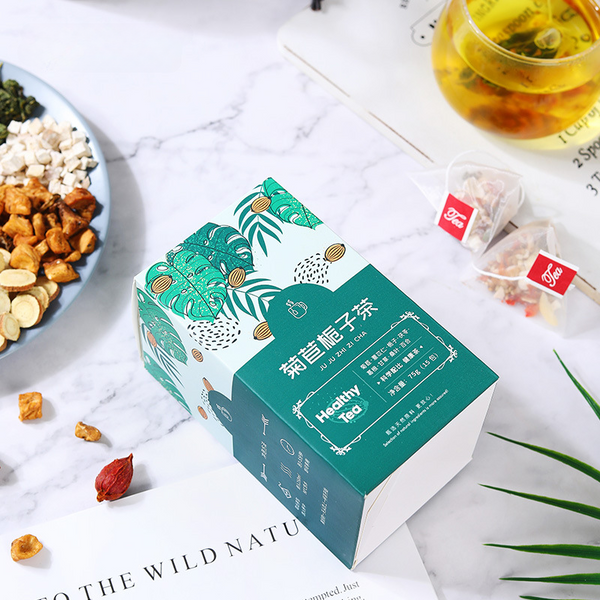 HelloYoung Chrysanthemum Cassia Seed Tea Bag, Burdock Tea, Honeysuckle Chrysanthemum Tea