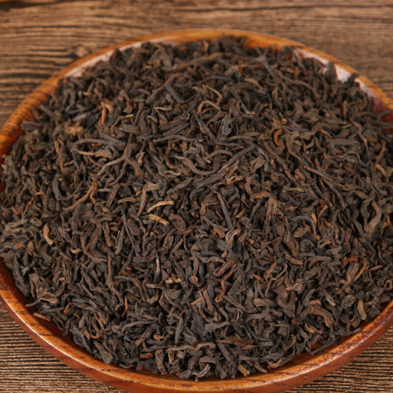 HelloYoung 500G Yunnan Pu'er Tea Menghai Old Tree Golden Buds Grade 1 Loose Tea Ripe Tea Secondary image