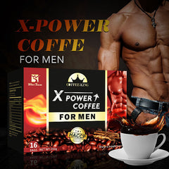 X Power Coffee Energy Coffee for Men Kidney Tonifying 12.5g/bag*16 Bags