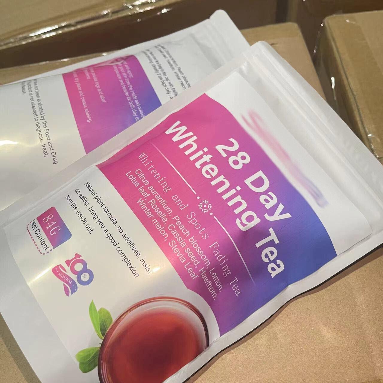 Natural Organic 28 Days Skin Whitening Glowing High Quality Herbal Tea